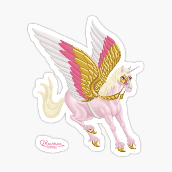 Valkyrie's Companion Mare by Kevenn T. Smith Sticker