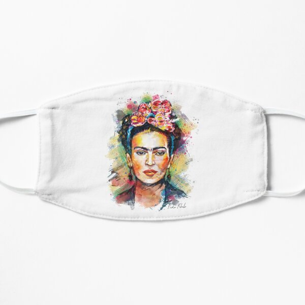 Frida Khalo Mexico Revolution Portrait Masque sans plis