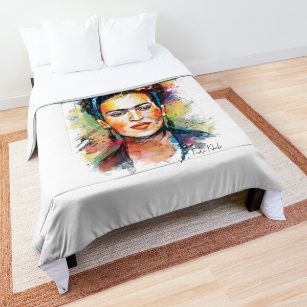 Frida Khalo Mexico Revolution Portrait Comforter