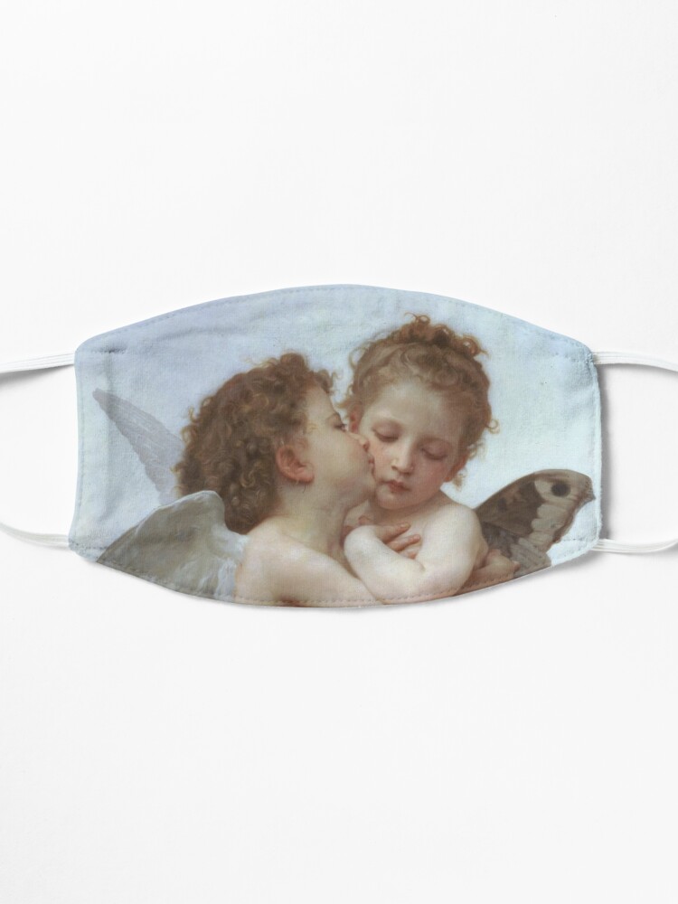 Alternate view of Lamour and Psyche Children – (William Adolphe Bouguereau) Mask
