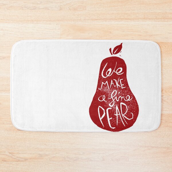 Item preview, WE MAKE A FINE PEAR, Love gift, Red love designed and sold by emporiumjulium.