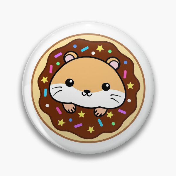Artikelvorschau, Hamster liebt Schokoladen Donuts entworfen und verkauft von ilexdesigns.