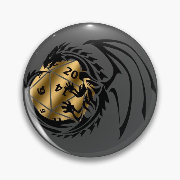 Item preview, Dragon's Horde Collection 1 - Dungeons and Dragons - Black and Gold! designed and sold by Dylan Nonya.