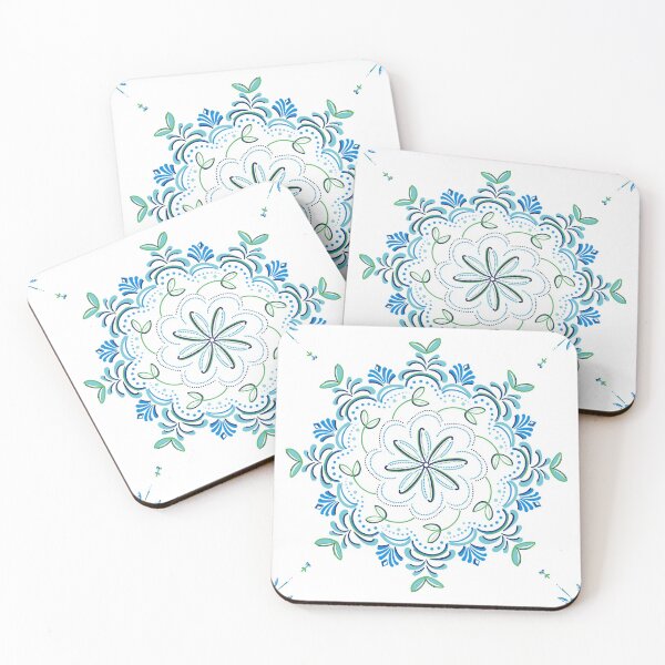 Item preview, David Rose Designs - Damask Celestial (1) designed and sold by Sartabanfi.