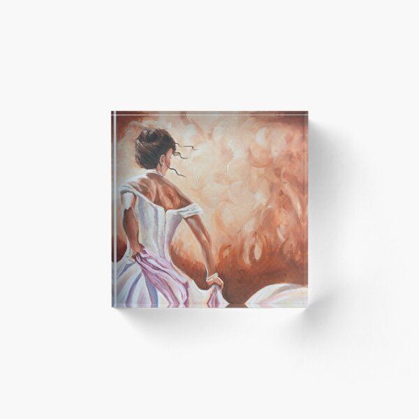 Vuelta II Acrylic Block