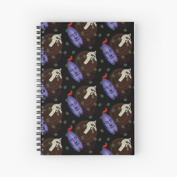 Viking pattern Spiral Notebook