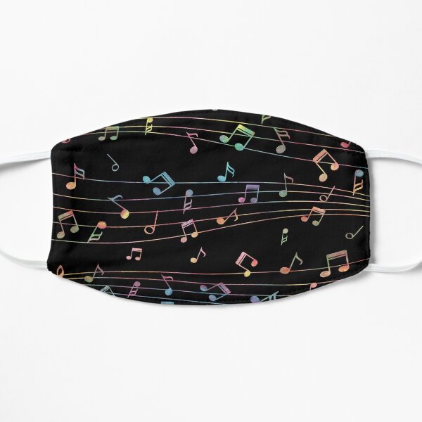 Music Notes Colorful Mask