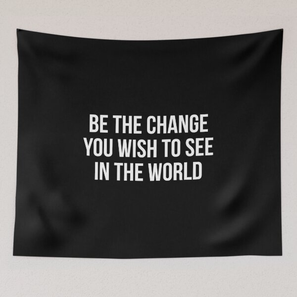 Item preview, Be the change you wish to see in the world designed and sold by allthetees.