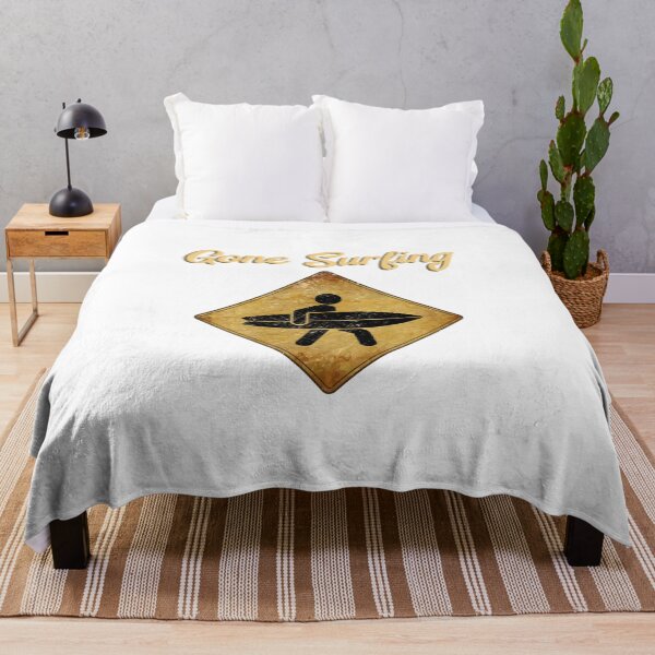 Item preview, Gone Surfing Surf California Surf Hawaii Vintage Sign Tee designed and sold by noirty.
