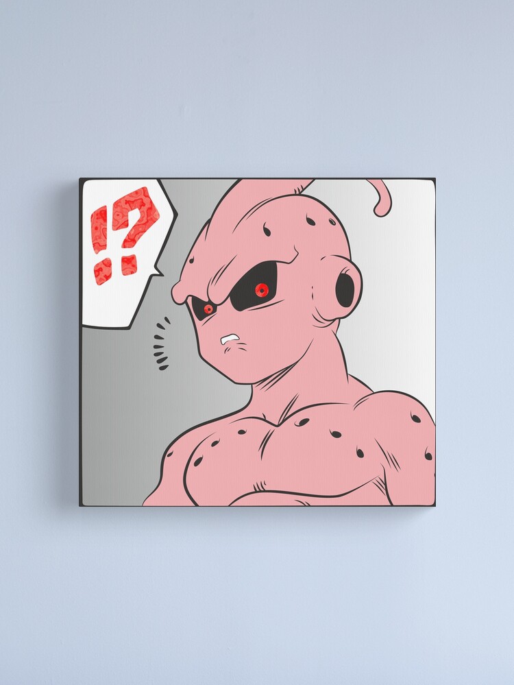 Kid buu acrylic painting on 2024 wood