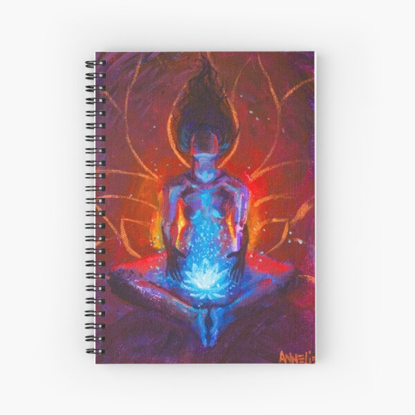 Womb Bloom Spiral Notebook