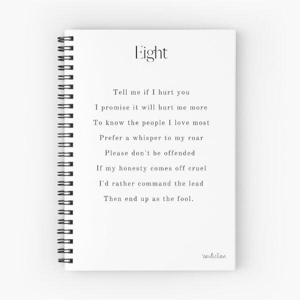Item preview, Enneagram Eight Poem designed and sold by rdvisual.