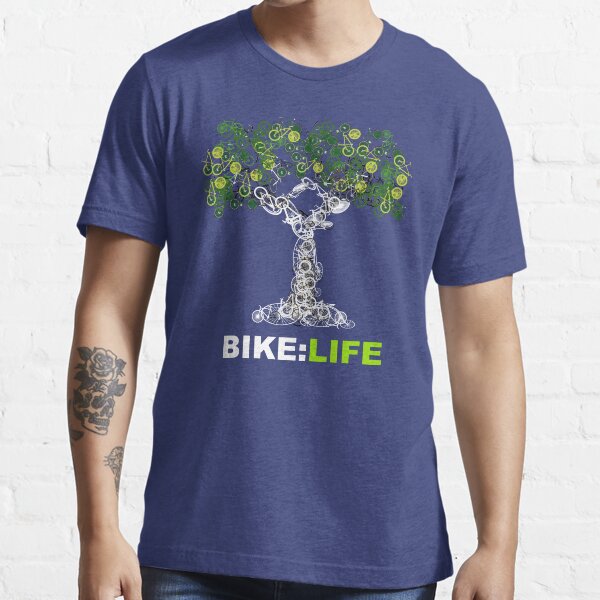 BIKE:LIFE in white Essential T-Shirt