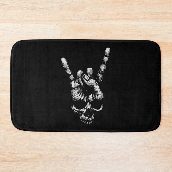 Item preview, Skull Satanic Hand Sign designed and sold by shop4fun.