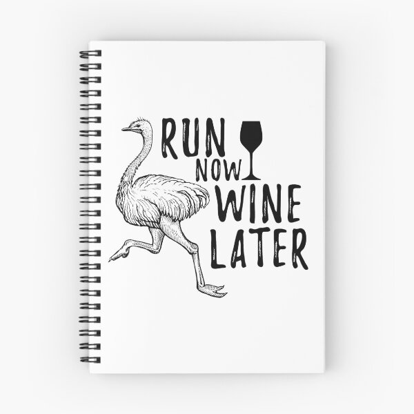 Item preview, Run Now Wine Later designed and sold by Full Moon.