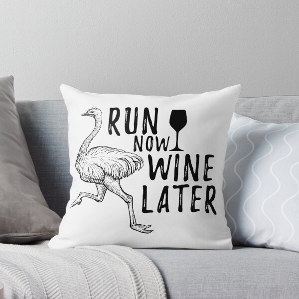 Item preview, Run Now Wine Later designed and sold by Full Moon.