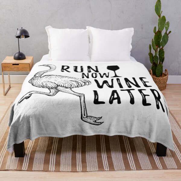 Item preview, Run Now Wine Later designed and sold by Full Moon.
