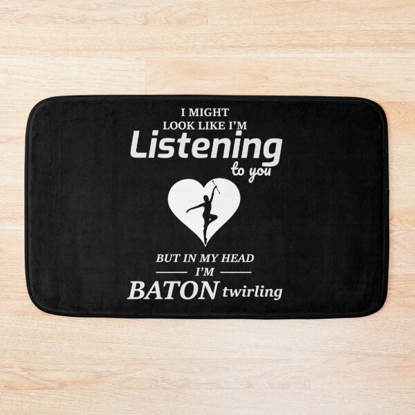 Item preview, Baton Twirling Dancing Gymnast designed and sold by TastefulTees.