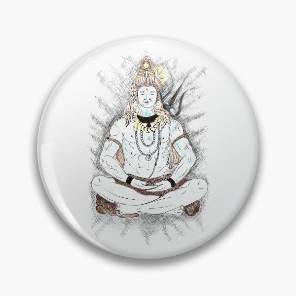 Item preview, lord shiva t-shirt | lord shiva sketch t-shirt  designed and sold by KARTICK DUTTA.