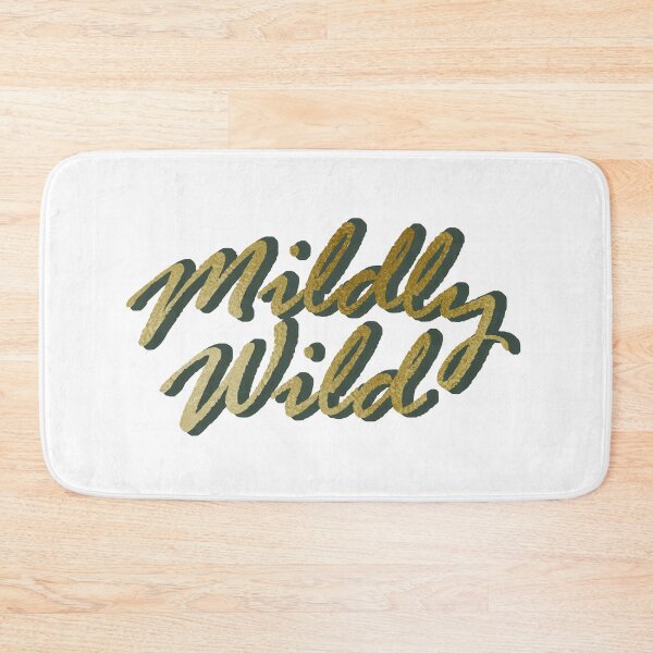 Item preview, Mildly Wild- Text gold  designed and sold by maryhop.