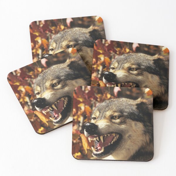 Item preview, Wolf, grin, predator, wolf grin, animals, dangerous animals, t-shirts with animals. designed and sold by Yanulik.