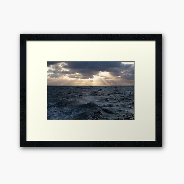 The North Sea Framed Art Print