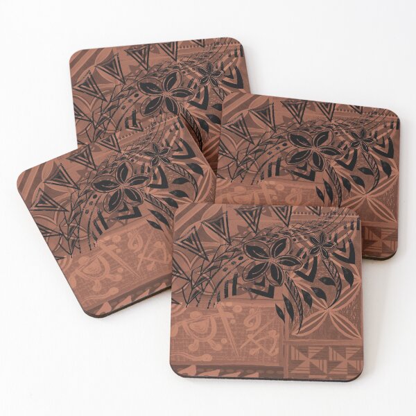 Item preview, Vintage Hawaiian Tribal Petroglyph Pattern designed and sold by sunnthreads.