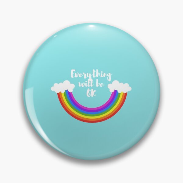 Item preview, Everything Will Be Ok designed and sold by TeaAndPrints.