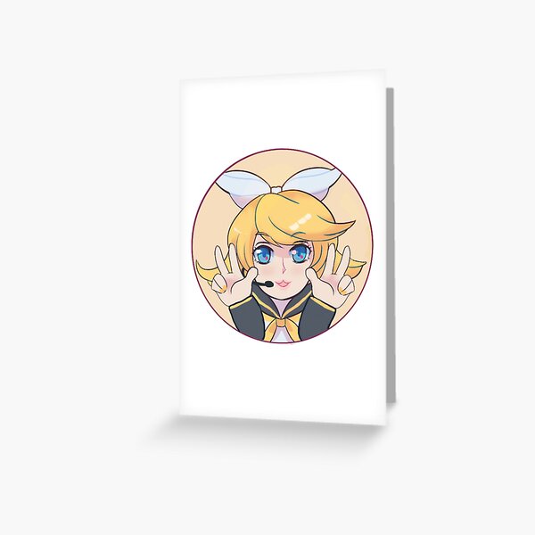 Rin Kagamine Stationery Redbubble - images roblox hair id list vocaloid poster roblox