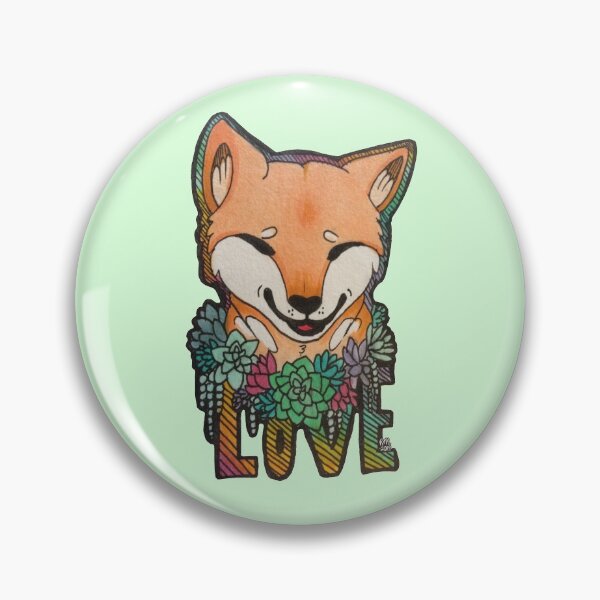 Item preview, Shiba Love (green) designed and sold by RML Artwork.