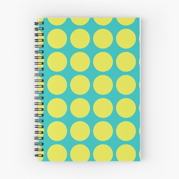 Item preview, Yellow Dots Circles On Aquamarine Blue Background designed and sold by RichieH.