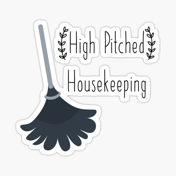 "Housekeeping JJ quote outer banks" Sticker by vickyslife Redbubble