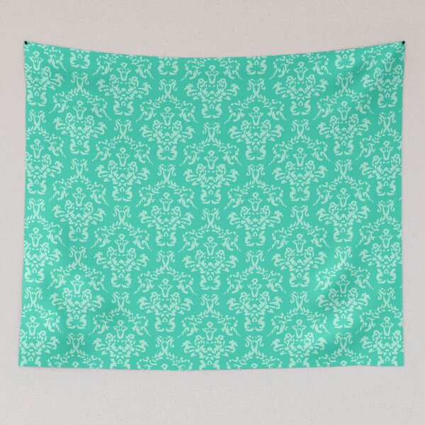 Item preview, Damask - Biscay Green designed and sold by eddyscanyon.