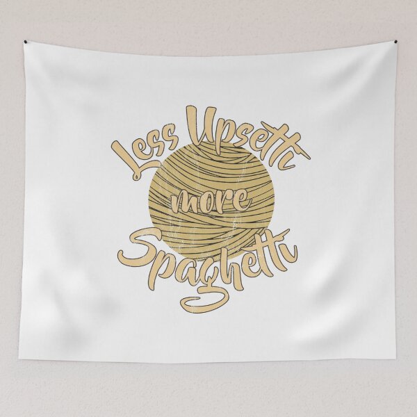 Item preview, Less Upsetti More Spaghetti Pasta Lover  designed and sold by noirty.