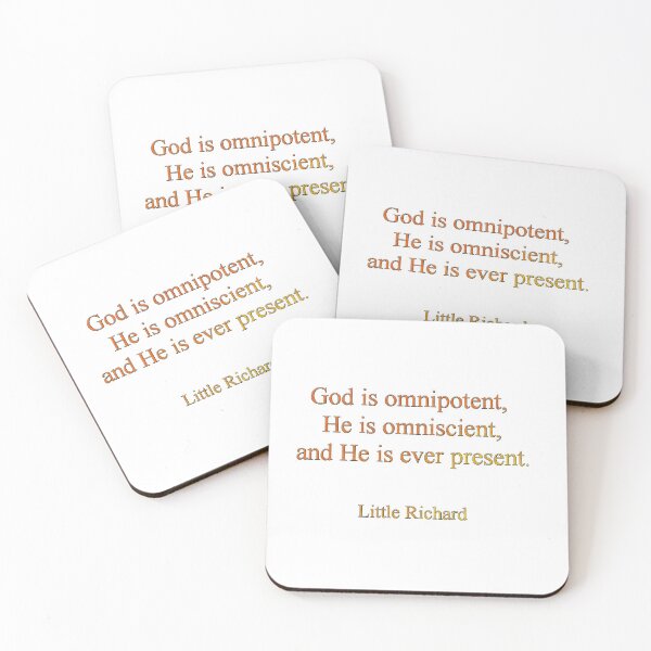 Item preview, God is omnipotent,  He is omniscient,  and He is ever present. designed and sold by sermskr.