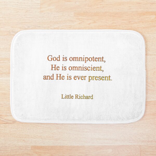 Item preview, God is omnipotent,  He is omniscient,  and He is ever present. designed and sold by sermskr.