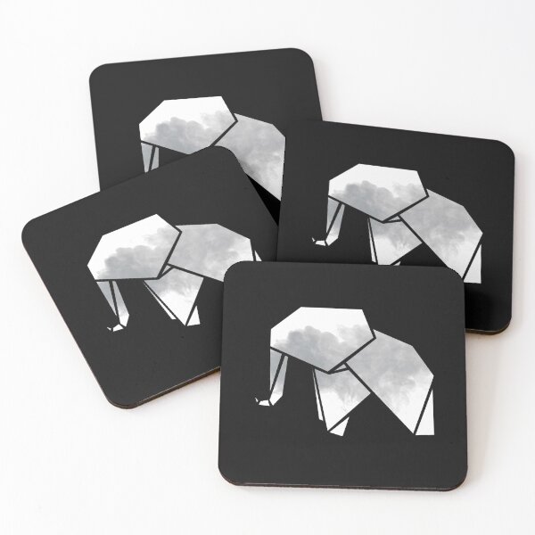 Item preview, Origami elephant designed and sold by Schmuddelshirt.