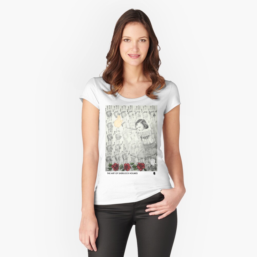 Item preview, Fitted Scoop T-Shirt designed and sold by mxpublishing.