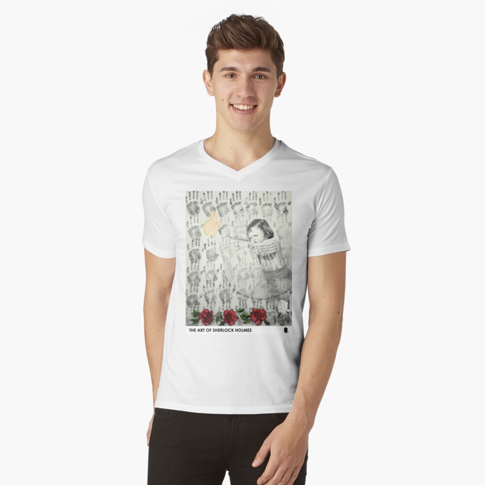 Item preview, V-Neck T-Shirt designed and sold by mxpublishing.