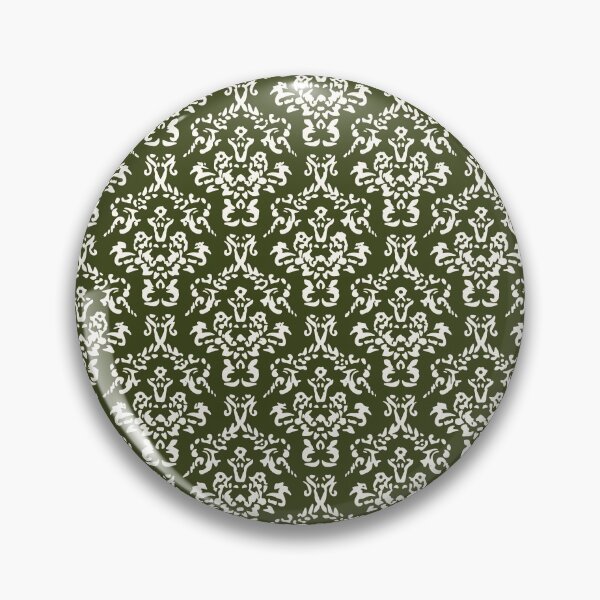 Item preview, Damask - Chive designed and sold by eddyscanyon.
