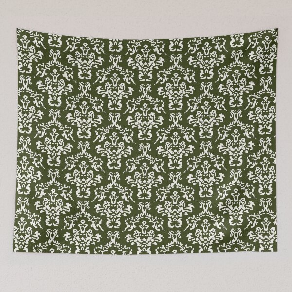Item preview, Damask - Chive designed and sold by eddyscanyon.
