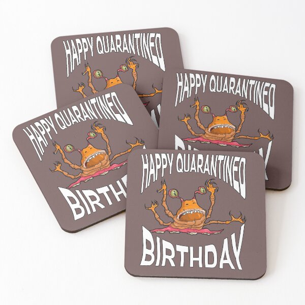 Item preview, Happy Quarantined Birthday - Covid 19 - Best gifts for 2020 survivors designed and sold by BestStuffDepot.