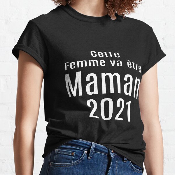 Femme Maman En Cours Annonce Grossesse Loading Future Bebe 21 T Shirt T Shirts Vetements Zwembaddebeemd Nl