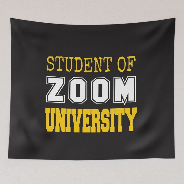 Item preview, Funny College online class funny T-Shirt - Student of Zoom University ! Online conference call humour designed and sold by ViVedX.