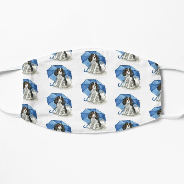 Cavalier King Charles Spaniel - Tri-colour Blue Umbrella Mask