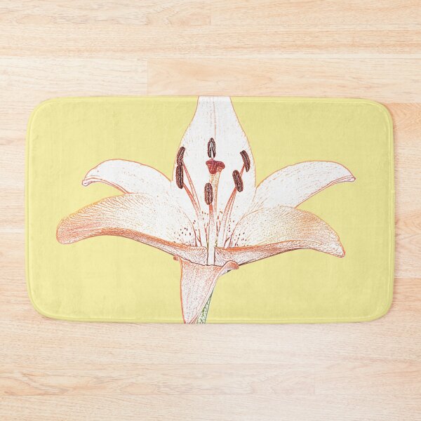 Item preview, Lilium  'Orange Pixie'  Dwarf Asiatic lily  Photo with artistic filter applied designed and sold by Chris Burrows.