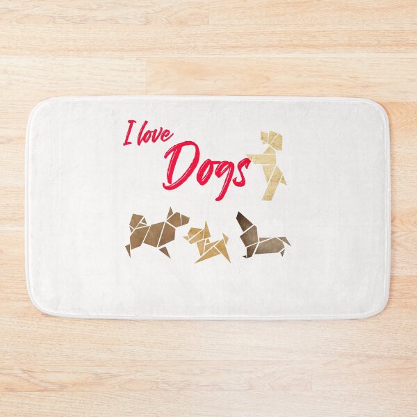 Item preview, Origami i love dogs designed and sold by Schmuddelshirt.