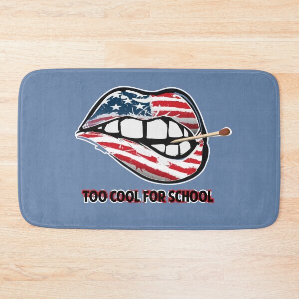 Item preview, Lips American Flag Mouth Biting Toothpick Funny Quote  designed and sold by alenaz.