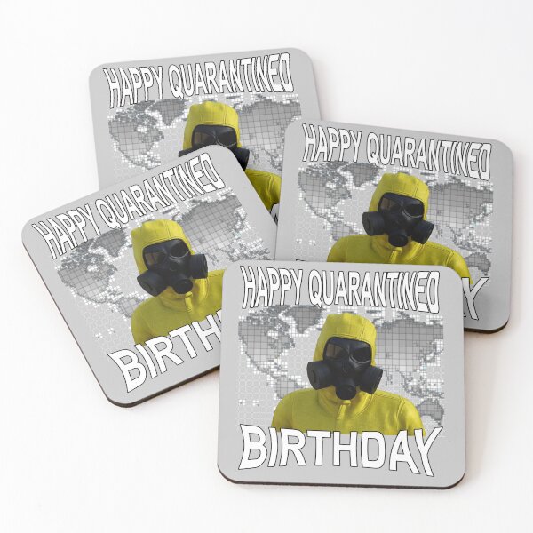 Item preview, Happy Quarantined Birthday - Covid 19 - Best gifts for 2020 survivors designed and sold by BestStuffDepot.