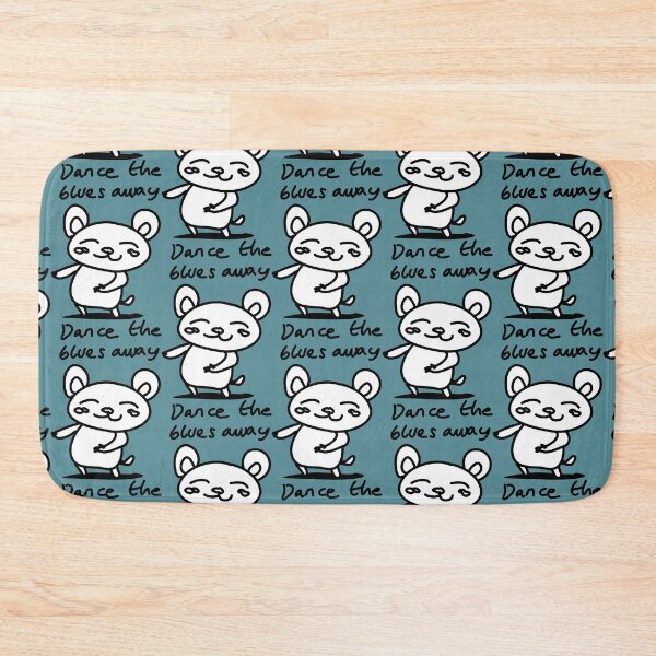 Item preview, Kawaii Dancing Bear Dance the Blues Away! designed and sold by thejitters.